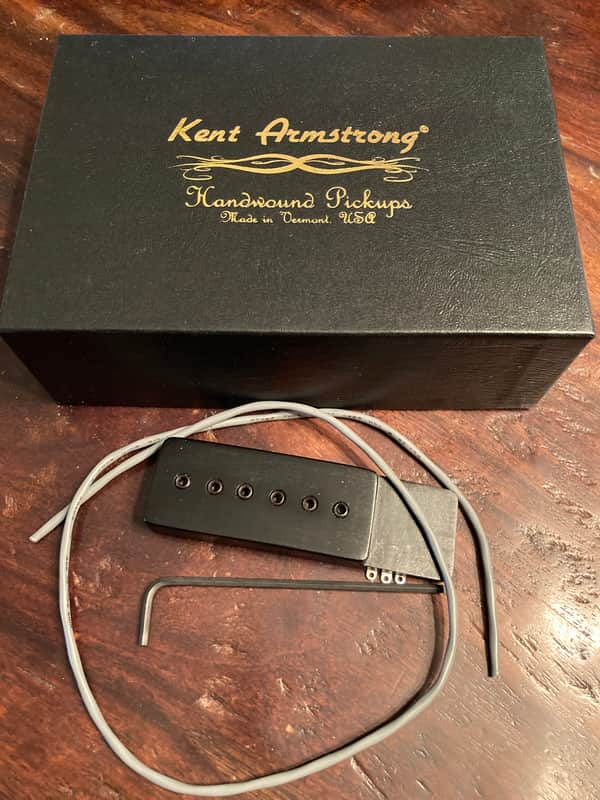 Kent Armstrong Handwound Series Resin Cast P-90 Floating Archtop Pickup image 1