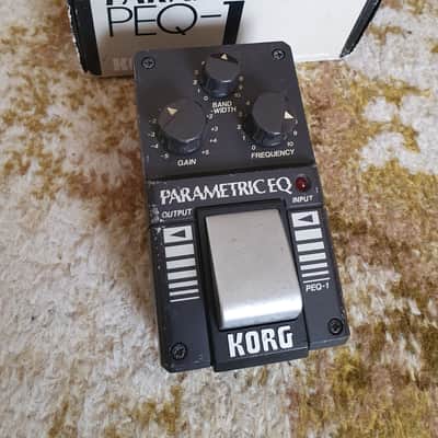Korg PEQ-1 Parametric EQ 1980s - Black image 2