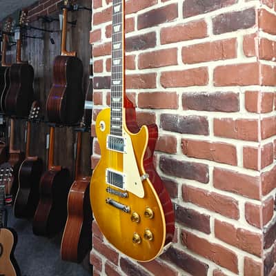 Gibson Gibson Custom Shop 1958 Les Paul Standard Reissue Vos Lemon Burst 2025 - Lemon Burst image 4