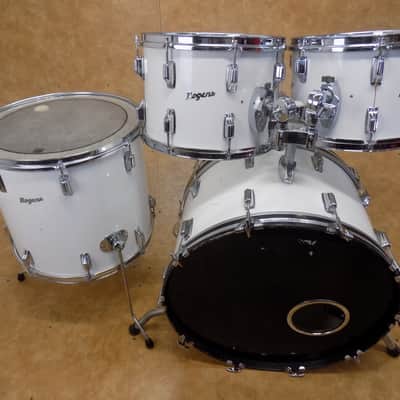 Rogers New England White 4 Piece Drum Kit 1970's image 1