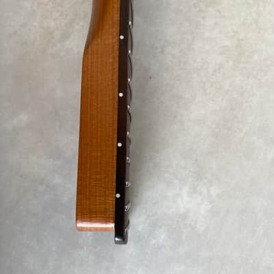 Roasted Maple / Rosewood Stratocaster neck - Nitro Satin - SS Frets - Bone nut image 13