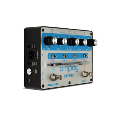 Ampeg SGT-DI Bass Preamp Pedal and DI - Blue Line Anniversary Edition image 2