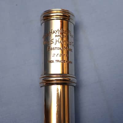 Wm. S. Haynes Plateau Model Flute #21214. New price-2,000.00 image 10