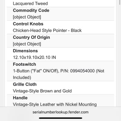 Fender Blues junior lacquered tweed LTD 15W 2019 image 9
