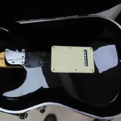 2007 Fender American Deluxe Strat®, "Soft" V Neck, Maple Fingerboard, SCN, Black 2007 - Black image 10