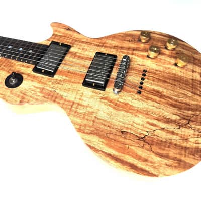 (made in Ukraine) Anatoly Dolesko Les Paul Exotic Koa '2018 - Natural image 7