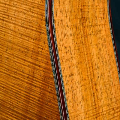 Martin D-45 Custom Tree of Life Premium Highly Flamed Koa NEW image 19