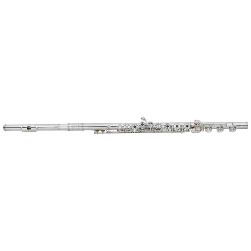 William S. Haynes AF482-CO 'Amadeus' Student Flute in Silver Plate image 1