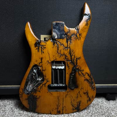 Ibanez Fractal-Burned Guitar Body image 3