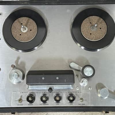 Ampex 350 / 351 Reel To Reel Transport Magnetic Tape Recorder w/ Original Case image 5