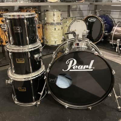 Pearl Export 1990s Jet Black 22 10 12 14 image 1