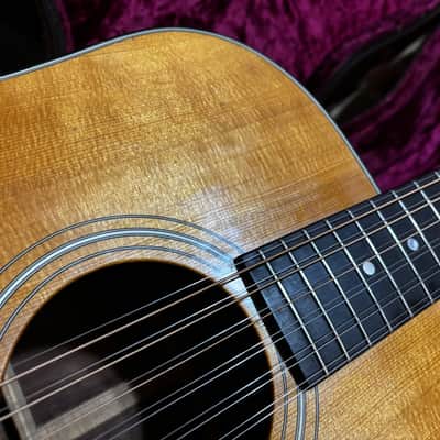 Taylor 750 12-String Acoustic Electric Guitar Vintage w Case image 12