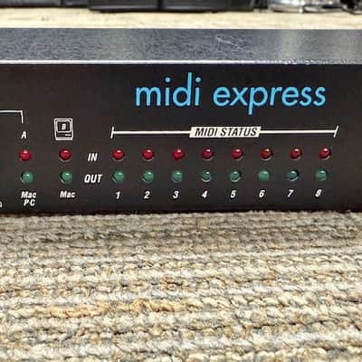 MOTU (Mark Of The Unicorn) Express XT, 8X8 MIDI Interface, (Not USB), Very Good Condition image 3