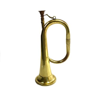 The Ventiano Brass Bugle / Bigule Single Tube Horn, Wind Instrument image 2