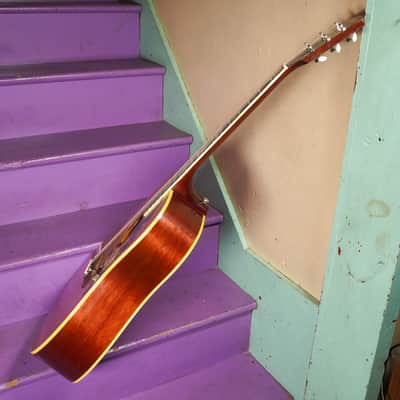 1965 Gibson Country Western SJN Dreadnought Guitar (VIDEO! Fresh Work, Ready) image 14
