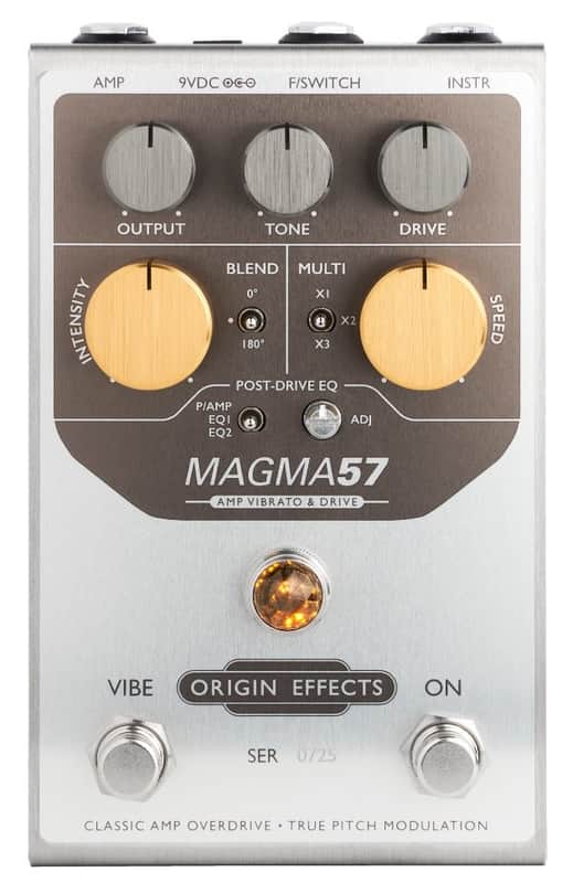 Origin Effects MAGMA57 Amp Vibrato & Drive "Free Shipping in the USA" image 1