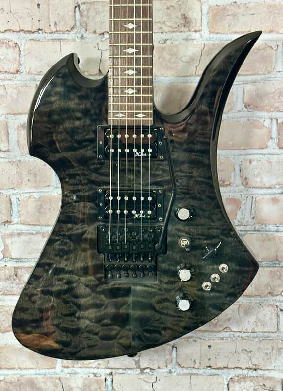 B.C. Rich Mockingbird ST 2008 - Trans Quilt Black image 1