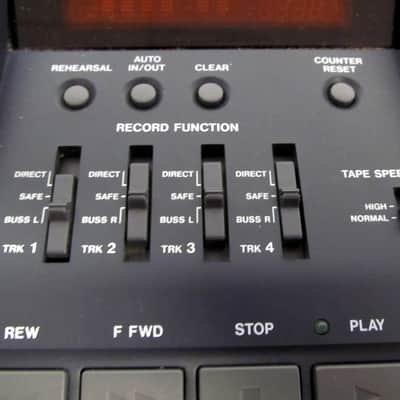 Used TASCAM 424 MK II Portastudio 4 Track Cassette Recorder VGC image 12