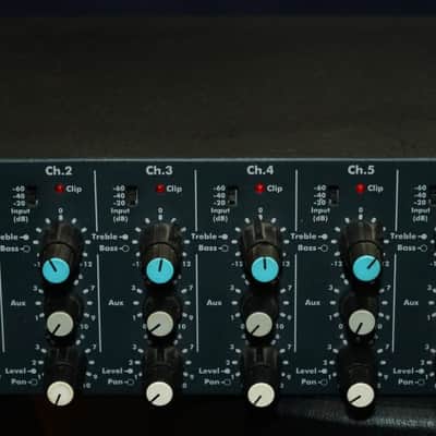 Ashly MX-406 Six Channel Stereo Mic Line Mixer Rack Mount MX406 image 2