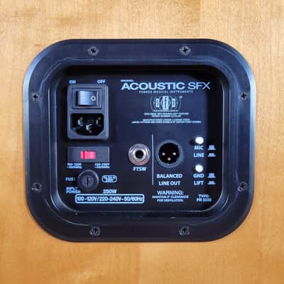 Fender 2016 Acoustic Pro SFX 160W Acoustic Combo Amp, Excellent - Natural image 6