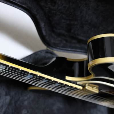 Gibson USA Custom Shop 2005 ES-355 Gold Hardware Ebony Finger Board Hard case image 15