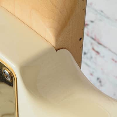 Warmoth - Parts Guitar w/S-Style Lightweight Body - Cream - w/HSC - x4503 - USED image 12