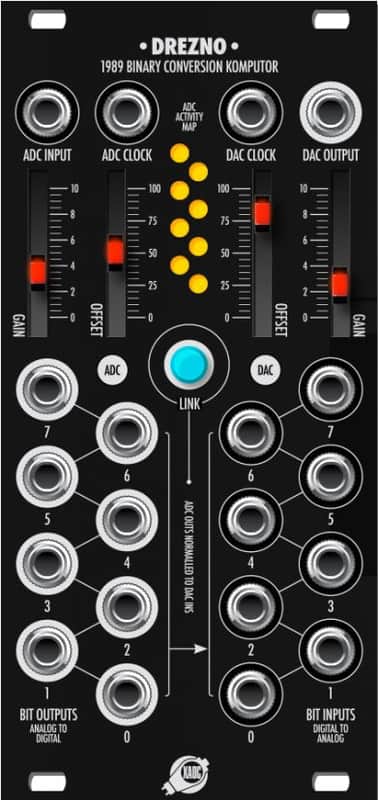 XAOC FACEPLATES BLACK PANEL-Drezno : BRAND NEW :  [DETROIT MODULAR] image 1