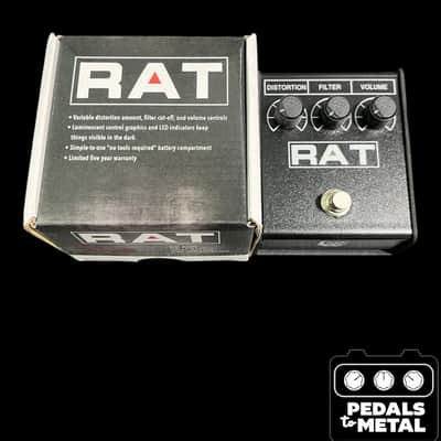 Pro Co RAT 2 Distortion/Fuzz/Overdrive Effects Pedal & 1 FREE