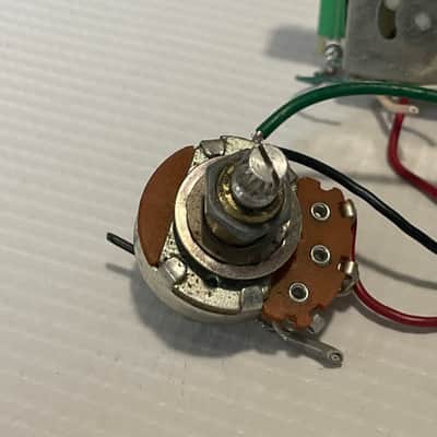 1990's Ibanez RG270 RG Series Guitar Factory Electronics Wiring, Volume Tone Pot Jack image 4