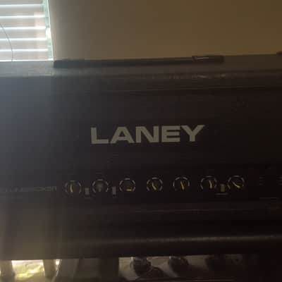 Laney PL-100 Pro Linebacker Bass Amp Head Black image 1