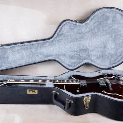 Epiphone Swingster Hollow Body 2011 Wine Red Bigsby w/ Hard Case image 2