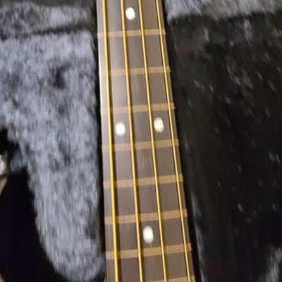 Rick Turner Custom Piezo Fretless Clear Burst image 15