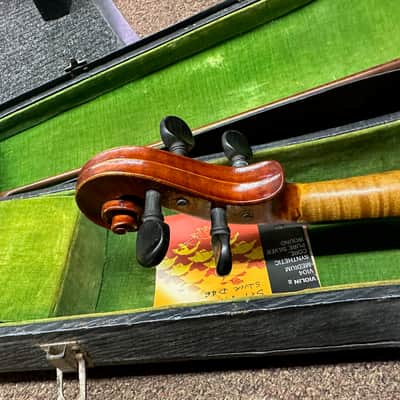 Used Olin Bullard V USA MADE Vintage 4/4 full size Violin w/ case image 11