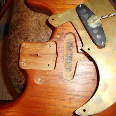 Schecter Van Nuys Dream Machine Walnut with an Indian Laurel fret board image 11