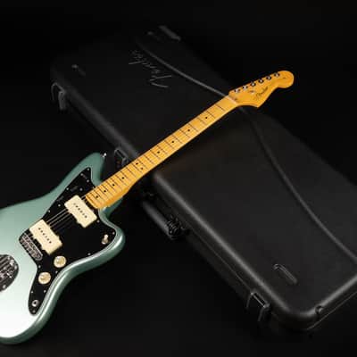 Fender American Professional II Jazzmaster with Maple Fretboard 2020 - Present Mystic Surf Green image 4