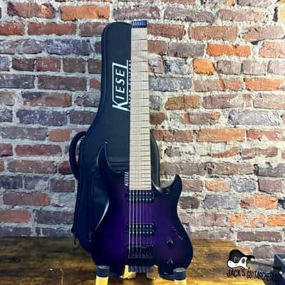 Kiesel Vader 7-String Headless Electric Guitar w/ GB (2020s - Purpleburst) image 2