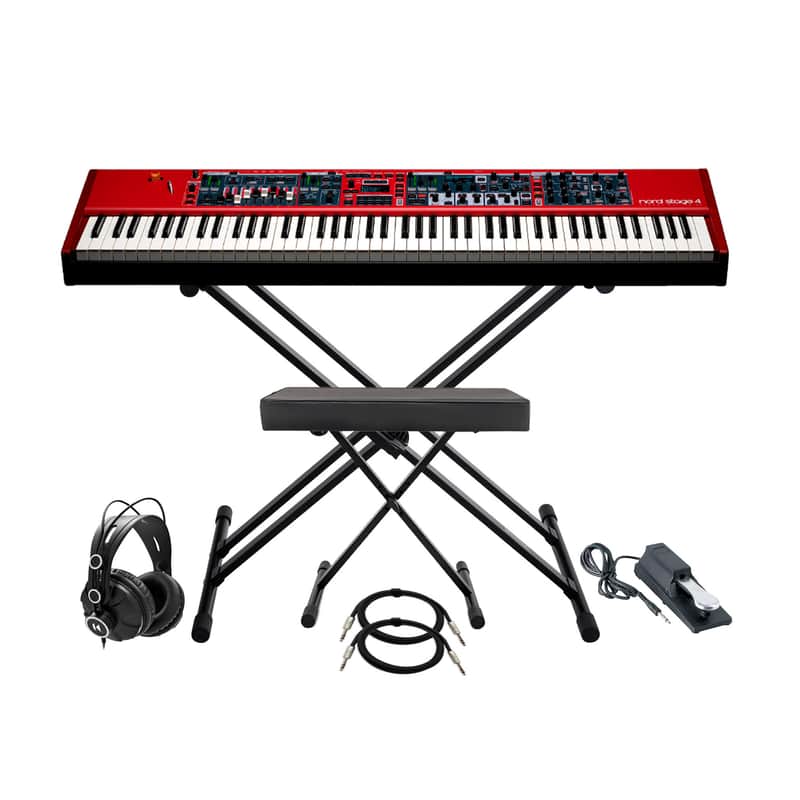 Nord Stage 4 88 88-Key Fully-Weighted Keyboard Bundle with Accesories Kit image 1