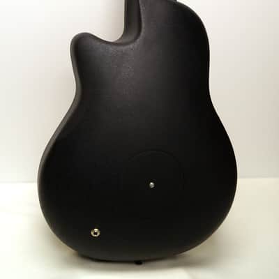 Ovation Celebrity Deluxe CC44-CTBFA Mid-Depth Acoustic-Electric Guitar - Cherry Figured Ash image 6