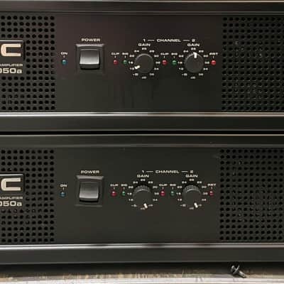 ( PAIR ) QSC RMX5050a RMXa Series Rack-Mounted Power Amp 2010s - Black image 1