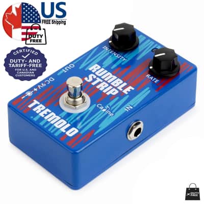 Caline CP-51 Rumble Strip, Tremolo Guitar Effect Pedal True Bypass image 4