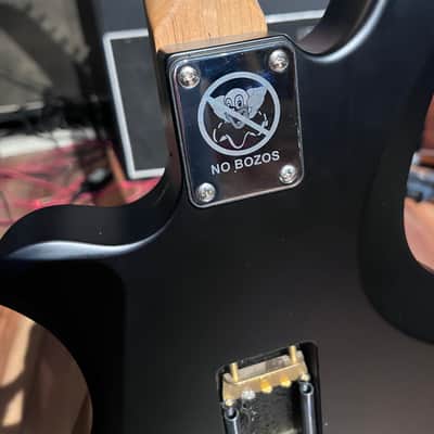 Warmoth / Musikraft Z Body 2021 - Matte Black Dimarzio Pickups image 7