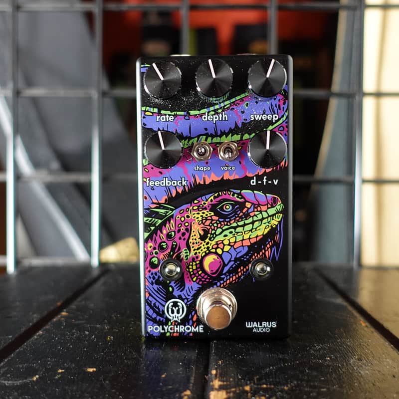 2021 – Present Walrus Audio Polychrome Analog Flanger Black