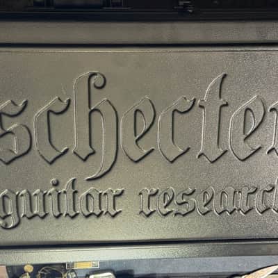 Schecter C-1 FR S Apocalypse w/ hard case and custom strap image 11