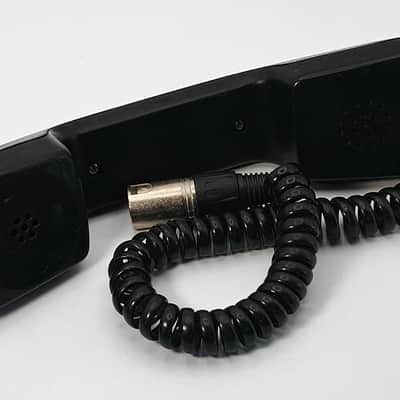 Custom Lo-Fi Telephone Microphone - Jutan 1990’s Touchtone Phone Mic - Red w/ Base image 2