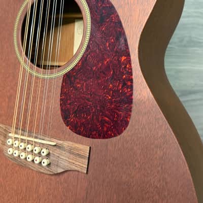 2000 Martin J12-15 Jumbo Mahogany Acoustic 12-String Guitar w/ Case #3027 image 6