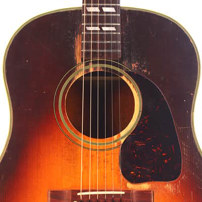 Gibson Southern Jumbo 1943 Banner acoustic guitar - war years, character and the unmistakable Gibson slope-shoulder sound - check video! image 3