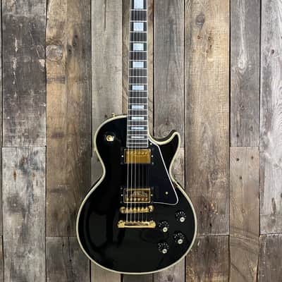 1968 Les Paul Custom Reissue Gloss Ebony Gibson image 1