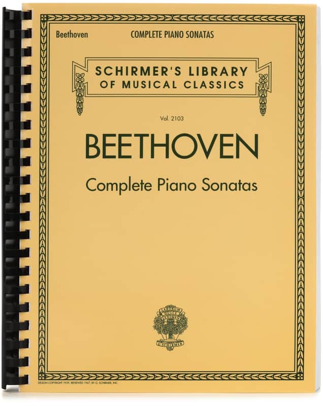 Hal Leonard Beethoven Complete Piano Sonatas (2-pack) Bundle image 1