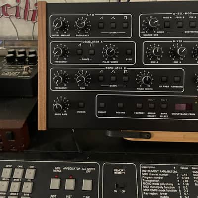 2025 Sequential Prophet-10 Desktop 10-Voice Polyphonic Synthesizer 2021 - Present - Black with Wood Sides image 4