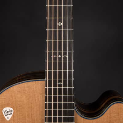 Santa Cruz Fingerstyle Custom - Ancient Orcas Island Cedar & Mun Ebony image 9